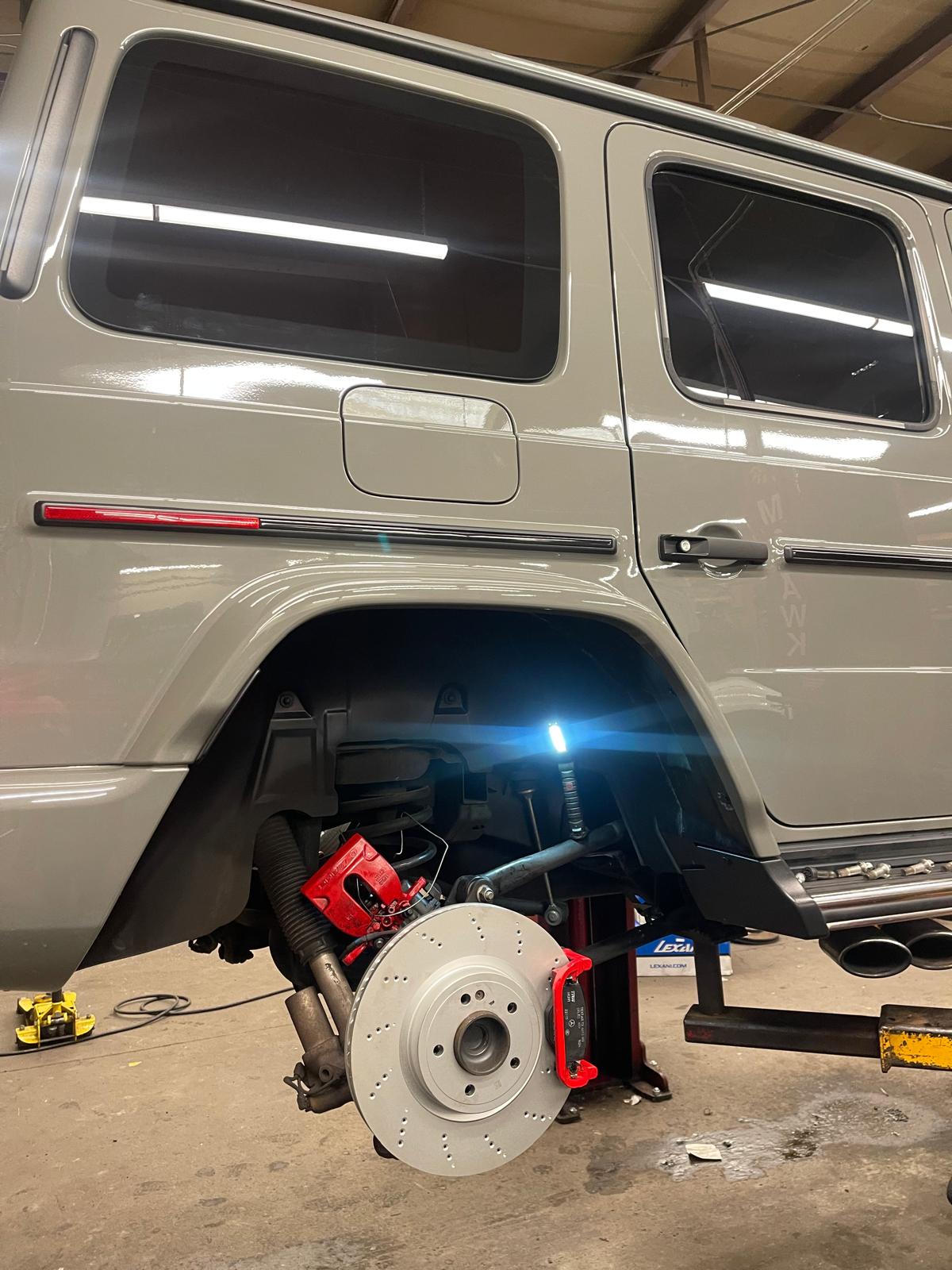 Mercedes-AMG G63 detail shot at Dun-Rite